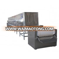 Tunnel conveyor microwave drying sterilization machine for noodles